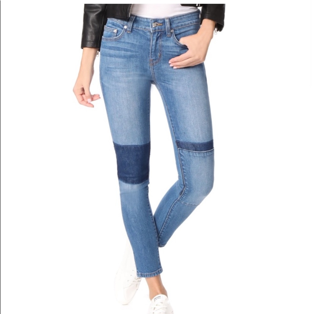 Derek Lam 10 Crosby Mid Rise Devi Skinny Jeans